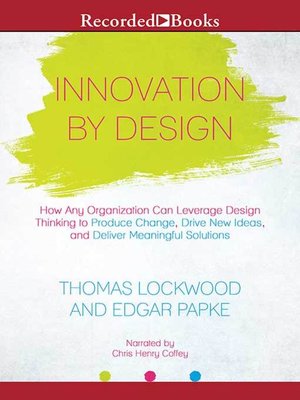 cover image of Innovation by Design